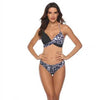 Women Bikini Set Push Up Female Swimsuit Swimwear Swim Two Piece Brazilian Bathing Suit Large Plus Size Women's Twist Front High Waist Bikini Swimsuit Drawstring Tie Side Bottom Two Piece Bathing Suit by Stevvex