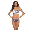 Women Bikini Set Push Up Female Swimsuit Swimwear Swim Two Piece Brazilian Bathing Suit Large Plus Size Women's Twist Front High Waist Bikini Swimsuit Drawstring Tie Side Bottom Two Piece Bathing Suit by Stevvex