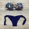 Women Bikini Swimsuit Bandage Floral Print Swimwear Split Bathing Suit Swimsuit Women Two 2 Piece Split Swimsuit Bandage Bikini Sets Halter Tops Bottoms Strapless Swimwear by Stevvex