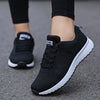 Women Casual Fashion Breathable Walking Mesh Flat Shoes White Sneakers Summer New Fashion Women's Vulcanized Running Sneakers Walking Tennis Shoes by Stevvex
