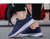 Women Casual Fashion Breathable Walking Mesh Flat Shoes White Sneakers Summer New Fashion Women's Vulcanized Running Sneakers Walking Tennis Shoes by Stevvex