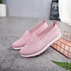 Women Casual Light Espadrilles Breathable Mesh Summer Vulcanized Shoes Woman Flats Women Work Shoes Breathable Mesh Slip-On Shoes Women Mesh Running Casual Espadrilles by Stevvex