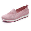 Women Casual Light Espadrilles Breathable Mesh Summer Vulcanized Shoes Woman Flats Women Work Shoes Breathable Mesh Slip-On Shoes Women Mesh Running Casual Espadrilles by Stevvex