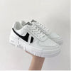 Women Casual Shoes Colorful Sneakers Flat Thick Sole Lightweight Air Cushion Gym Fashion Shoes Breathable Sport Air Fitness Walking Running Athletic Sneakers by Stevvex
