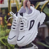 Women Casual Shoes Colorful Sneakers Flat Thick Sole Lightweight Air Cushion Gym Fashion Shoes Breathable Sport Air Fitness Walking Running Athletic Sneakers by Stevvex