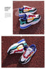 Women Casual Shoes Colorful Sneakers Flat Thick Sole Lightweight Air Cushion Gym Fashion Shoes Breathable Sport Air Fitness Walking Running Athletic Sneakers by Stevvex