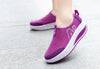 Women Casual Sneakers Sport Fashion Height Increasing Woman Breathable Air Mesh Sneakers Platform Tennis Walking Sneakers Comfortable Lightweight Casual Fitness Shoes by Stevvex
