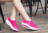 Women Casual Sneakers Sport Fashion Height Increasing Woman Breathable Air Mesh Sneakers Platform Tennis Walking Sneakers Comfortable Lightweight Casual Fitness Shoes by Stevvex