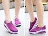 Women Casual Sneakers Sport Fashion Height Increasing Woman Breathable Air Mesh Sneakers Platform Tennis Walking Sneakers Comfortable Lightweight Casual Fitness Shoes by Stevvex