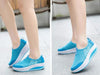 Women Casual Sneakers Sport Fashion Height Increasing Woman Breathable Air Mesh Sneakers Platform Tennis Walking Sneakers Comfortable Lightweight Casual Fitness Shoes by Stevvex