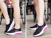 Women Casual Sneakers Sport Fashion Height Increasing Woman Breathable Air Mesh Sneakers Platform Tennis Walking Sneakers Comfortable Lightweight Casual Fitness Shoes by Stevvex
