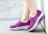 Women Casual Sneakers Sport Fashion Height Increasing Woman Breathable Air Mesh Sneakers Platform Tennis Walking Sneakers Comfortable Lightweight Casual Fitness Shoes by Stevvex
