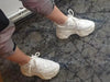 Women Chunky Sneakers Casual Vulcanized Woman High Platform Sneakers Lace Up White Sneakers White Shoes Autumn Winter Fashion Platform High Quality Sneakers by Stevvex