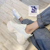 Women Chunky Sneakers Casual Vulcanized Woman High Platform Sneakers Lace Up White Sneakers White Shoes Autumn Winter Fashion Platform High Quality Sneakers by Stevvex