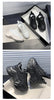 Women Chunky Sneakers Casual Vulcanized Woman High Platform Sneakers Lace Up White Sneakers White Shoes Autumn Winter Fashion Platform High Quality Sneakers by Stevvex