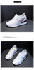 Women Comfortable Casual Shoes Summer Slip On Mixed Colors Increasing Height Sneakers Fashion High Top Hidden Heel Shoes Casual Platform Ankle Boots by Stevvex