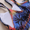 Women Crop Top Swimsuit High Waist Shorts Floral Bikini Beach Swimwear Beachwear New Women's Halter High Waist Bikini Two Piece Swimsuits Matching Soft Bathing Suits by Stevvex