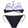 Women Cute Large Swimsuits Push Up Bikini Women Triangle Push Up Bikini Set Molded Bra Swimsuit Women's Plus Size Swimwear Beach Wear Bikinis Female Bathing Suit Swimming Suits by Stevvex