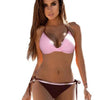 Women Cute Large Swimsuits Push Up Bikini Women Triangle Push Up Bikini Set Molded Bra Swimsuit Women's Plus Size Swimwear Beach Wear Bikinis Female Bathing Suit Swimming Suits by Stevvex