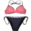Women Cute Large Swimsuits Push Up Bikini Women Triangle Push Up Bikini Set Molded Bra Swimsuit Women's Plus Size Swimwear Beach Wear Bikinis Female Bathing Suit Swimming Suits by Stevvex