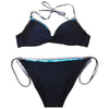 Women Cute Large Swimsuits Push Up Bikini Women Triangle Push Up Bikini Set Molded Bra Swimsuit Women's Plus Size Swimwear Beach Wear Bikinis Female Bathing Suit Swimming Suits by Stevvex