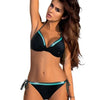 Women Cute Large Swimsuits Push Up Bikini Women Triangle Push Up Bikini Set Molded Bra Swimsuit Women's Plus Size Swimwear Beach Wear Bikinis Female Bathing Suit Swimming Suits by Stevvex