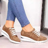 Women Fashion Breathable Platform Shoes Lightweight Non Slip Tennis High Fashion Comfy Fashion Breathable Girls Comfort Casual Lace Up Woman Walking Shoes by Stevvex