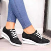 Women Fashion Breathable Platform Shoes Lightweight Non Slip Tennis High Fashion Comfy Fashion Breathable Girls Comfort Casual Lace Up Woman Walking Shoes by Stevvex