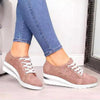 Women Fashion Breathable Platform Shoes Lightweight Non Slip Tennis High Fashion Comfy Fashion Breathable Girls Comfort Casual Lace Up Woman Walking Shoes by Stevvex