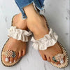 Women Flat Yellow Sandals Summer Fashion Elegant Comfortable Pineapple Design For Womens by Stevvex