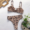 Women High Waist Bikini Swimsuit Swimwear Female Women Metal Ring Cross Bandage Bikini Set Swimsuit Two Piece Cutout Tie Back Bathing Suit Thong Bikini Set Bathing Suit Bather by Stevvex