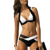 Women High Waist Bikini Swimsuit Swimwear Women's 2 Piece Swimsuits Scoop Neck High Waist Bikini Set Female Elegant Bikini Comfortable Swimming Set Large Size Bathing Suit by Stevvex