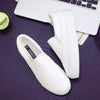 Women Leather Espadrilles Spring Trend Casual Flats Sneakers New Fashion Comfort Slip-on Platform Vulcanized Shoes Women Casual Fashionable Sports Espadrilles by Stevvex