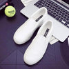 Women Leather Espadrilles Spring Trend Casual Flats Sneakers New Fashion Comfort Slip-on Platform Vulcanized Shoes Women Casual Fashionable Sports Espadrilles by Stevvex