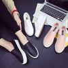 Women Leather Espadrilles Spring Trend Casual Flats Sneakers New Fashion Comfort Slip-on Platform Vulcanized Shoes Women Casual Fashionable Sports Espadrilles by Stevvex