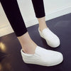Women Leather Espadrilles Spring Trend Casual Flats Sneakers New Fashion Comfort Slip-on Platform Vulcanized Shoes Women Casual Fashionable Sports Espadrilles by Stevvex