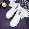 Women Leather Espadrilles Spring Trend Casual Flats Sneakers New Fashion Comfort Slip-on Platform Vulcanized Shoes Women Casual Fashionable Sports Espadrilles by Stevvex