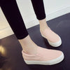 Women Leather Espadrilles Spring Trend Casual Flats Sneakers New Fashion Comfort Slip-on Platform Vulcanized Shoes Women Casual Fashionable Sports Espadrilles by Stevvex
