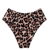 Women Leopard Print Swimsuit Women's Bikini One Shoulder Top High Waist Bottom Two Piece Swimsuits Women Push Up Bikini Set One Shoulder Beachwear Summer Leopard Bathing Suit High Waist Swimwear For Women by Stevvex