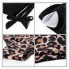 Women Leopard Print Swimsuit Women's Bikini One Shoulder Top High Waist Bottom Two Piece Swimsuits Women Push Up Bikini Set One Shoulder Beachwear Summer Leopard Bathing Suit High Waist Swimwear For Women by Stevvex