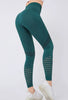 Women Mesh Leggings High Waist Seamless Fitness Leggings Fashion Female Gym Workout Leggings Seamless Gym Running Stylish Tight Athletic Leggings Soft Active Legging For Women by Stevvex