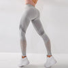 Women Mesh Leggings High Waist Seamless Fitness Leggings Fashion Female Gym Workout Leggings Seamless Gym Running Stylish Tight Athletic Leggings Soft Active Legging For Women by Stevvex