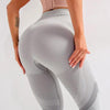 Women Mesh Leggings High Waist Seamless Fitness Leggings Fashion Female Gym Workout Leggings Seamless Gym Running Stylish Tight Athletic Leggings Soft Active Legging For Women by Stevvex