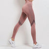 Women Mesh Leggings High Waist Seamless Fitness Leggings Fashion Female Gym Workout Leggings Seamless Gym Running Stylish Tight Athletic Leggings Soft Active Legging For Women by Stevvex