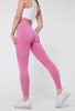 Women Mesh Leggings High Waist Seamless Fitness Leggings Fashion Female Gym Workout Leggings Seamless Gym Running Stylish Tight Athletic Leggings Soft Active Legging For Women by Stevvex