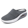Women Mesh Lightweight Shoes Modern Clogs Female Air Cushion Sandals Thick Bottom Sneakers Air Cushion Slip-On Walking Shoes Breathable Casual Outdoor Walk Sneakers With Arch Support by Stevvex