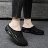 Women Mesh Lightweight Shoes Modern Clogs Female Air Cushion Sandals Thick Bottom Sneakers Air Cushion Slip-On Walking Shoes Breathable Casual Outdoor Walk Sneakers With Arch Support by Stevvex
