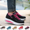 Women Modern Sneakers Height Increasing Flatform Lace-up Walking Leather Sneakers Fashion Breathble Vulcanized Shoes Women Casual Sport Sneakers by Stevvex