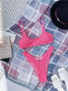 Women One-Shoulder Bikini Swimsuit Women Push Up Swimwear Women's Bathing Suit Comfortable Bikini Ribbed Two Piece Swimsuit Bikini Set Summer Bathing Suit Beach Wear Swimming Suit by Stevvex