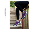 Women Running Air Cushion Athletic Sneakers Walking Breathable Sport Lace Up Hight Platform Casual Shoes Womens Mesh Sneakers Fashion Tennis Breathable Walking Gym Work Shoes by Stevvex